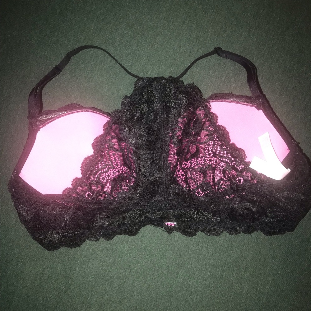PINK Victoria’s Secret front clasp bra - Picture 2 of 6